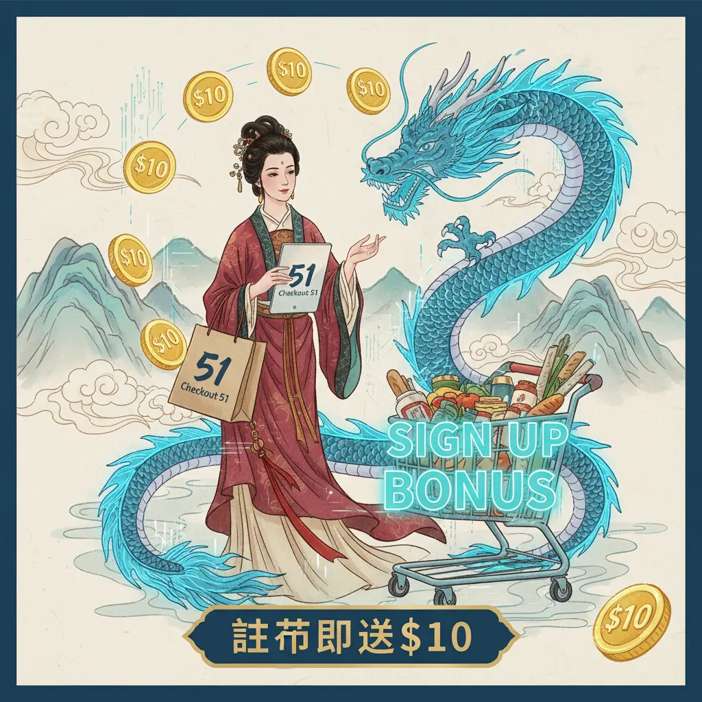 $10 sign up bonus - Checkout