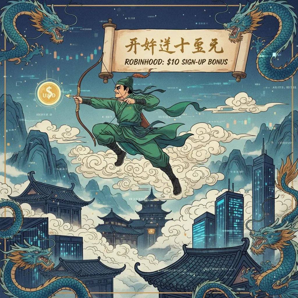 10 sign up bonus - Robinhood