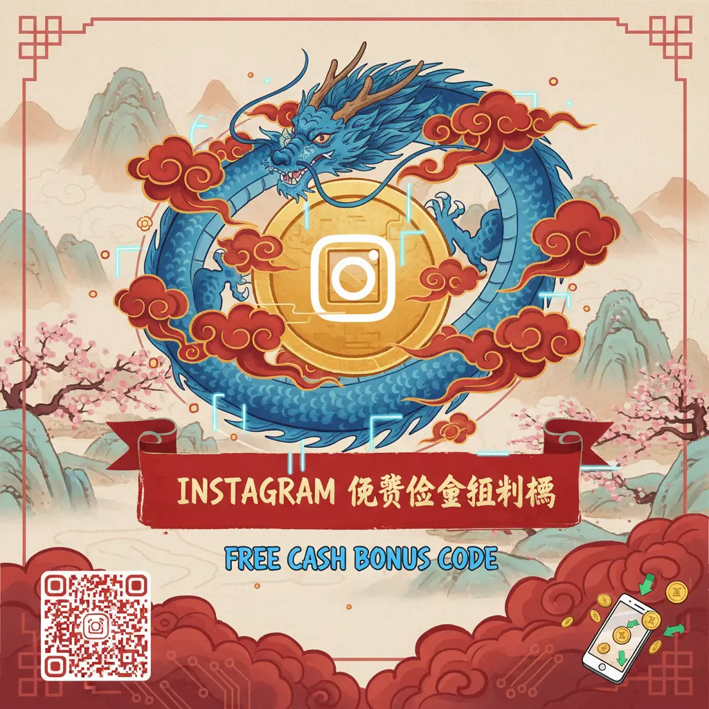 free cash bonus code - Instagram