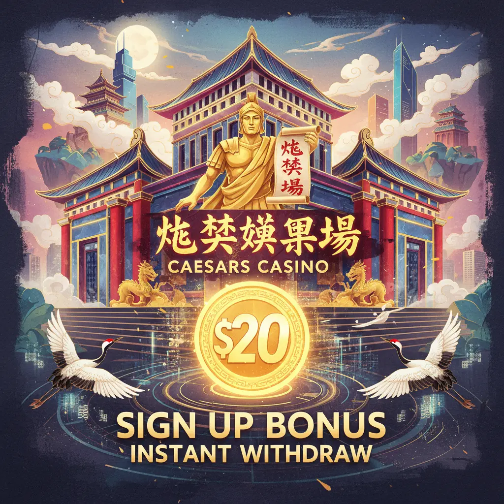 $20 sign up bonus instant withdraw - Caesars